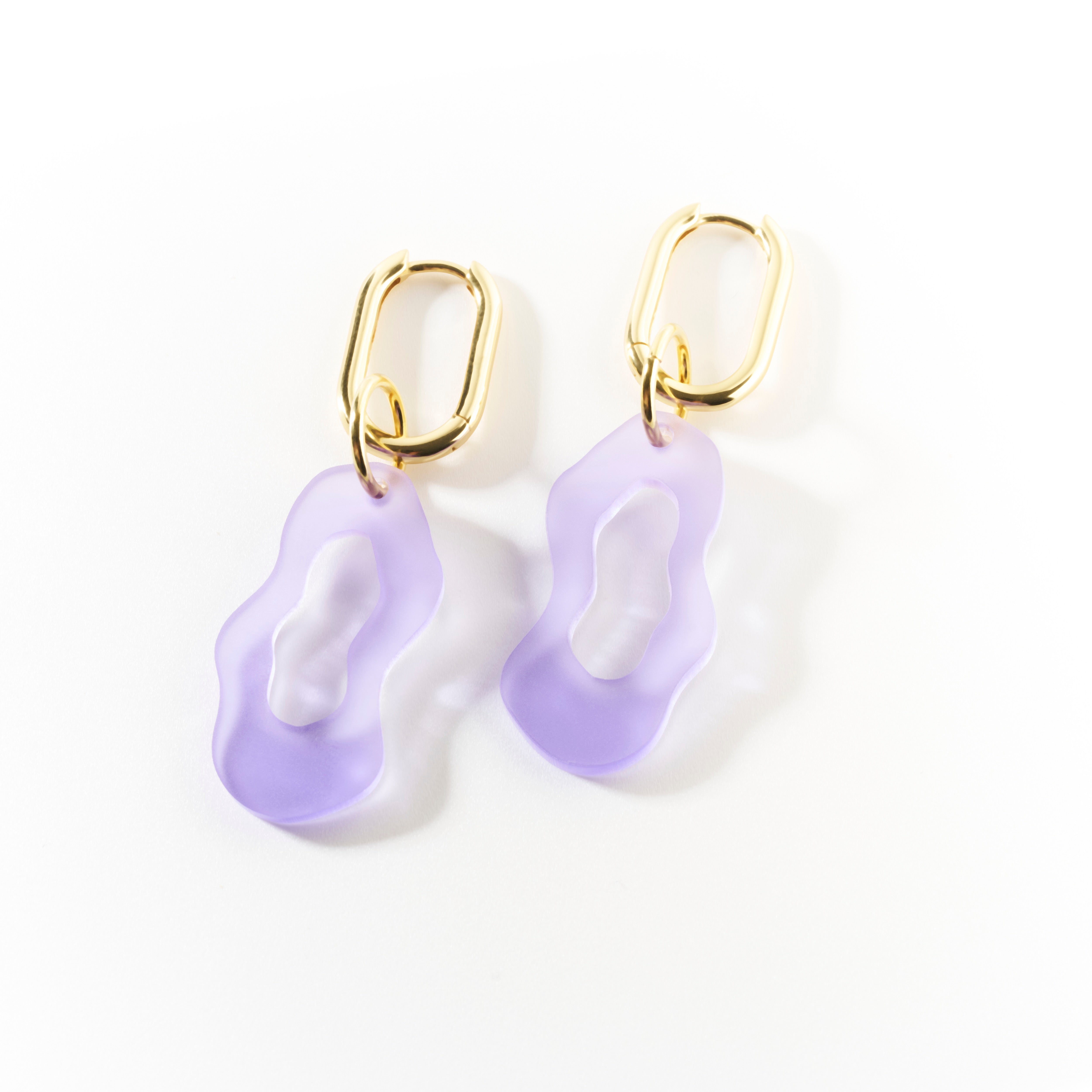 Gigi Silver Hoop Earrings