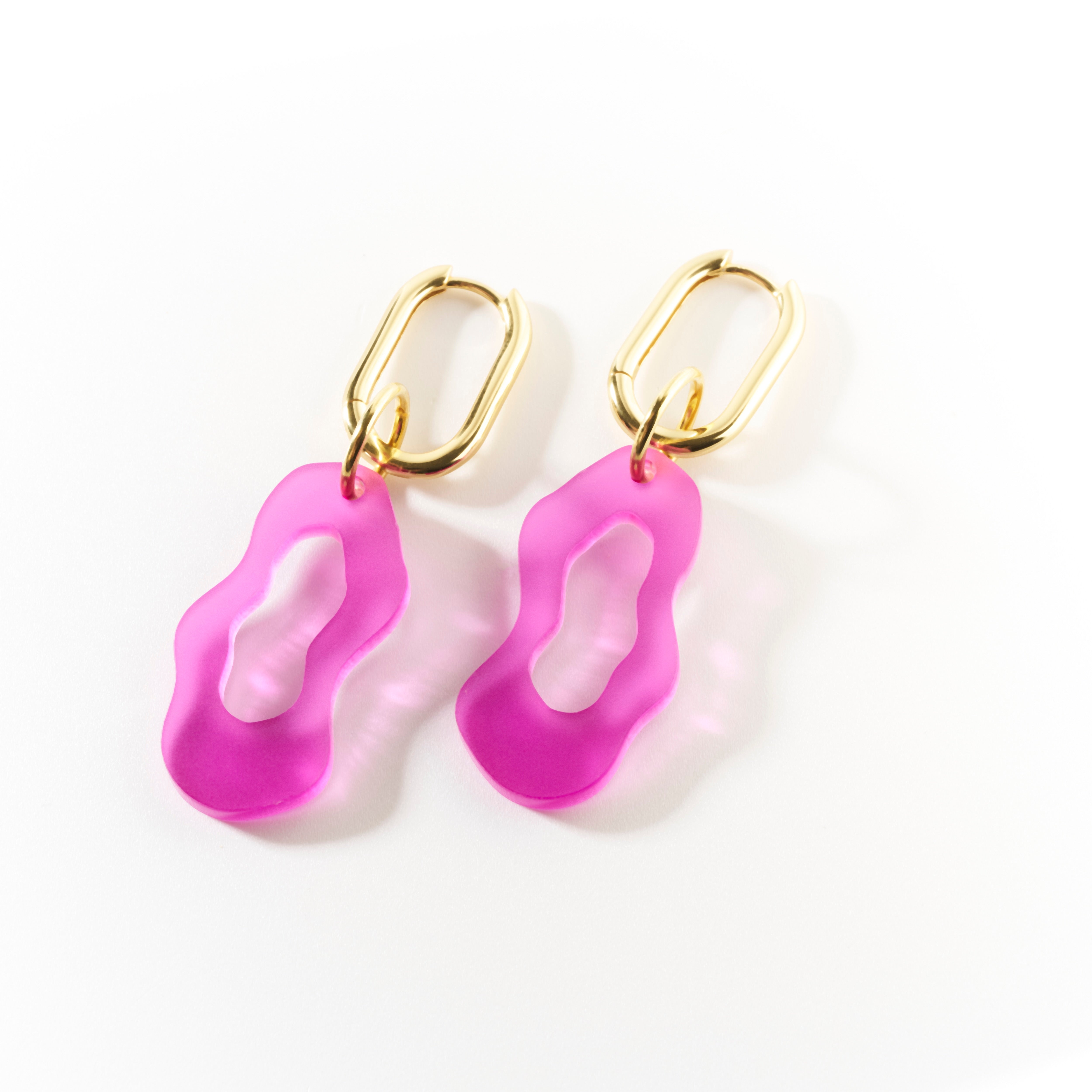 Gigi Silver Hoop Earrings