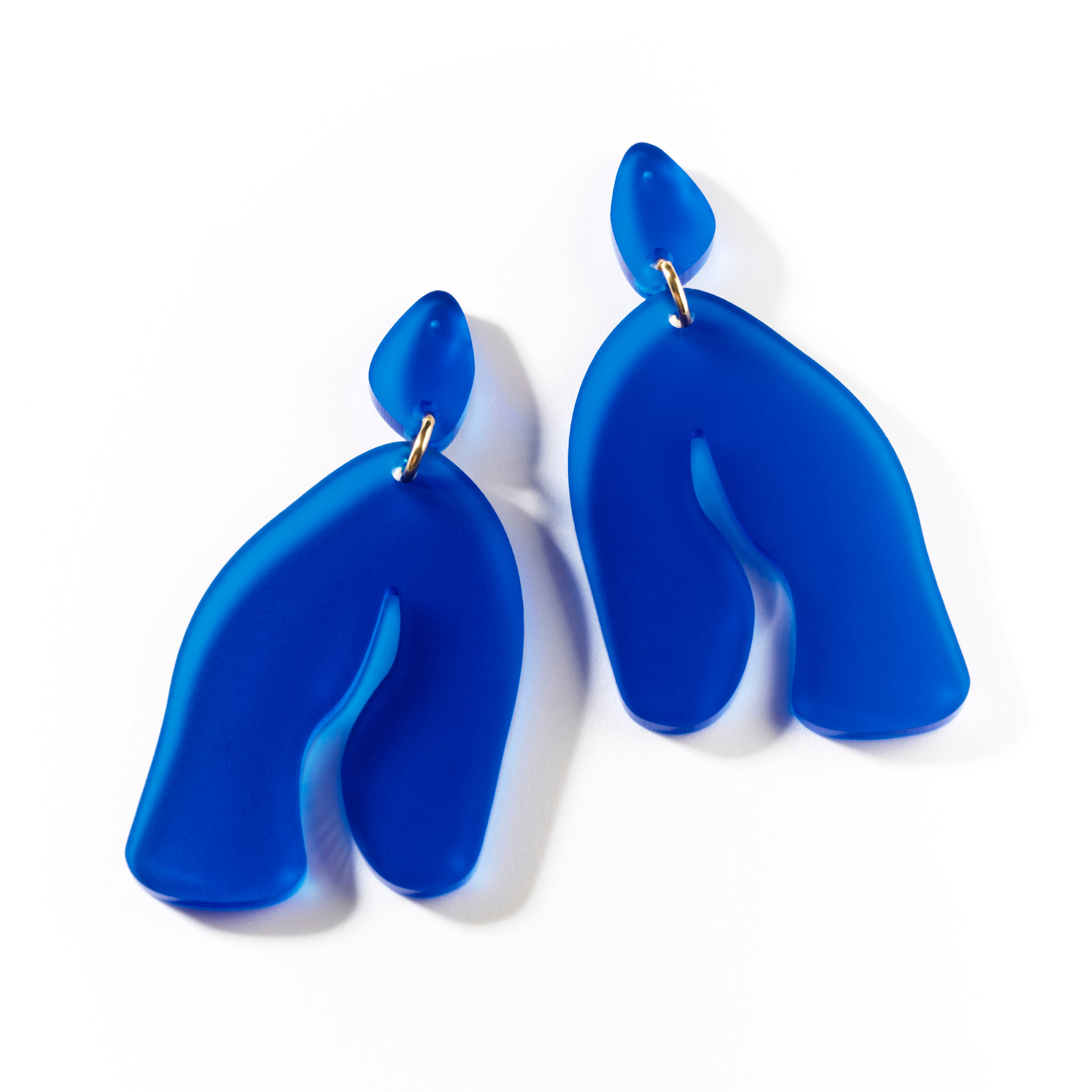 Kim - frosted dark blue