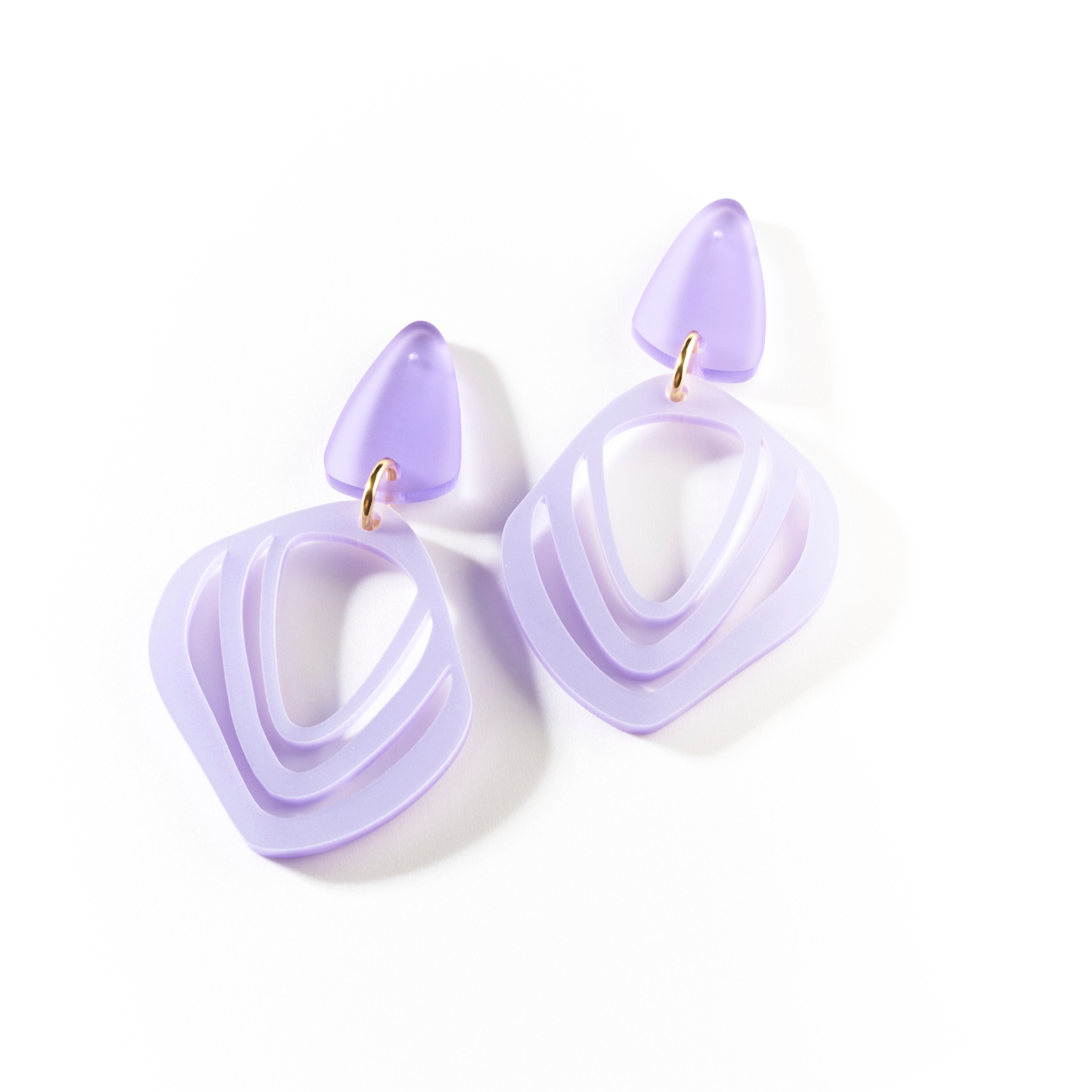 Iluska - pearly lavender & frosted lavender